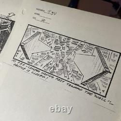 STAR TREK movie props 1979 Motion Picture STORYBOARDS production art! X1
