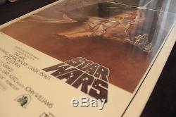 Star Wars 1977 Original Movie Poster 1sh Style A 77/21-0 First Run