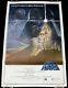 STAR WARS 1977 Original Movie Poster Style A TRI-FOLD FIRST PRINT NSS 77-21-0