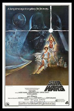 STAR WARS 20th Century-Fox Style A 27x41 Movie Poster 1977 MINT ROLLED MUST
