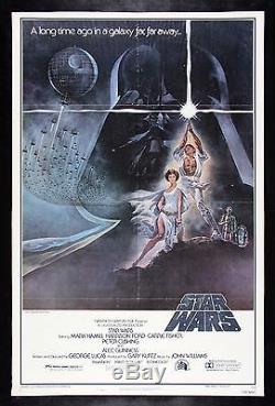 STAR WARS CineMasterpieces NO RESV ORIGINAL STYLE A VINTAGE MOVIE POSTER 1977
