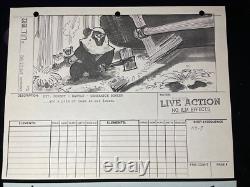 STAR WARS RETURN OF THE JEDI storyboards movie prop George Lucas ewoks AT-ST