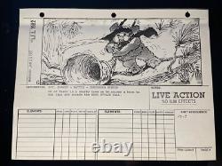 STAR WARS RETURN OF THE JEDI storyboards movie prop George Lucas ewoks ROTJ X1