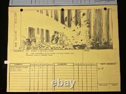 STAR WARS RETURN OF THE JEDI storyboards movie prop George Lucas ewoks WICKET