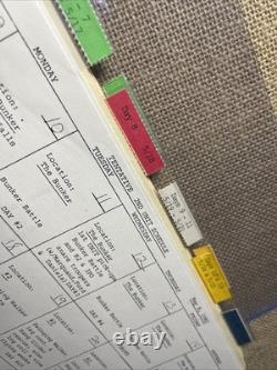 STAR WARS RETURN OF THE JEDI storyboards movie prop ORIGINAL 1982 BIKER EWOK X1