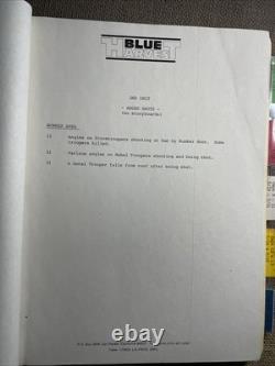 STAR WARS RETURN OF THE JEDI storyboards movie prop ORIGINAL 1982 BIKER EWOK X1