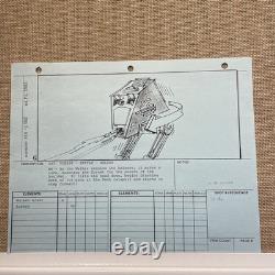 STAR WARS RETURN OF THE JEDI storyboards movie props George Lucas AT-ST Endor