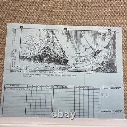 STAR WARS RETURN OF THE JEDI storyboards movie props George Lucas AT-ST Ewok