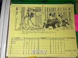 STAR WARS RETURN OF THE JEDI storyboards movie props George Lucas AT-ST X1