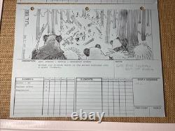 STAR WARS RETURN OF THE JEDI storyboards movie props George Lucas AT-ST X1