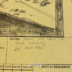 STAR WARS RETURN OF THE JEDI storyboards movie props George Lucas At-st Ewoks