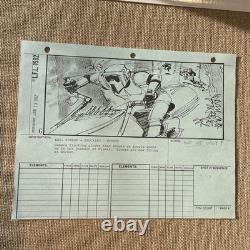 STAR WARS RETURN OF THE JEDI storyboards movie props George Lucas BIKER SCOUT