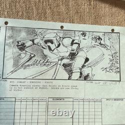 STAR WARS RETURN OF THE JEDI storyboards movie props George Lucas BIKER SCOUT
