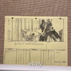 STAR WARS RETURN OF THE JEDI storyboards movie props George Lucas CHEWBACCA