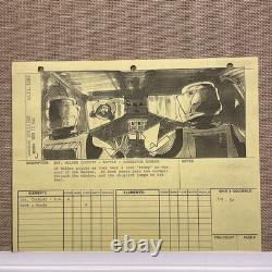STAR WARS RETURN OF THE JEDI storyboards movie props George Lucas CHEWBACCA