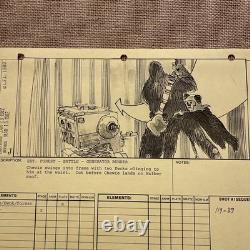 STAR WARS RETURN OF THE JEDI storyboards movie props George Lucas CHEWBACCA