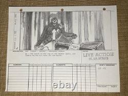 STAR WARS RETURN OF THE JEDI storyboards movie props George Lucas CHEWBACCA X1