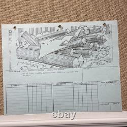 STAR WARS RETURN OF THE JEDI storyboards movie props George Lucas Ewoks AT-ST