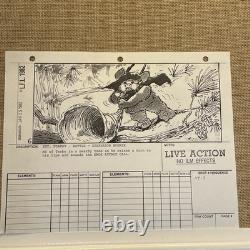 STAR WARS RETURN OF THE JEDI storyboards movie props George Lucas Ewoks Endor