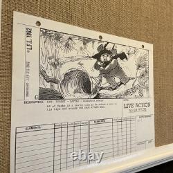 STAR WARS RETURN OF THE JEDI storyboards movie props George Lucas Ewoks Endor