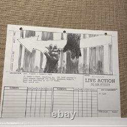 STAR WARS RETURN OF THE JEDI storyboards movie props George Lucas Ewoks Teebo