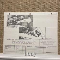 STAR WARS RETURN OF THE JEDI storyboards movie props George Lucas HAN & LEIA
