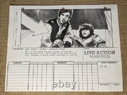 STAR WARS RETURN OF THE JEDI storyboards movie props George Lucas Han Solo X1