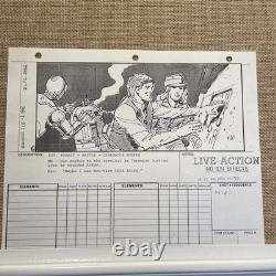STAR WARS RETURN OF THE JEDI storyboards movie props George Lucas R2-D2 Han