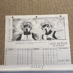 STAR WARS RETURN OF THE JEDI storyboards movie props George Lucas Storm Troopers