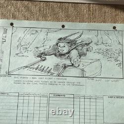 STAR WARS RETURN OF THE JEDI storyboards movie props George Lucas Wicket Ewoks