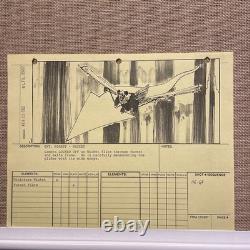 STAR WARS RETURN OF THE JEDI storyboards movie props George Lucas Wicket Glider