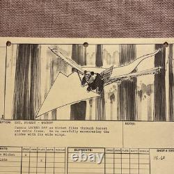 STAR WARS RETURN OF THE JEDI storyboards movie props George Lucas Wicket Glider