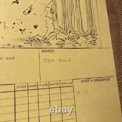 STAR WARS RETURN OF THE JEDI storyboards movie props George Lucas Wicket Scout