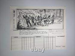STAR WARS RETURN OF THE JEDI storyboards movie props Vintage Art Disney JED1-12