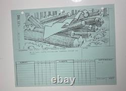 STAR WARS RETURN OF THE JEDI storyboards movie props Vintage Art Disney JED1-82