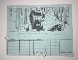 STAR WARS RETURN OF THE JEDI storyboards movie props Vintage Art Disney JED2-98