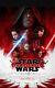 STAR WARS THE LAST JEDI Original DS 27x40 Movie Poster FINAL Mint