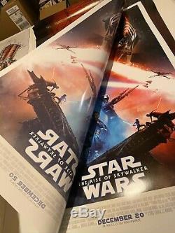 STAR WARS THE RISE OF SKYWALKER Original Final DS One Sheet 27x40 D/S US Poster