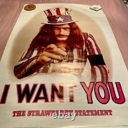 SUPER RARE Theater Poster, I WANT YOU The Strawberry Statement MGM authentic