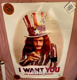 SUPER RARE Theater Poster, I WANT YOU The Strawberry Statement MGM authentic