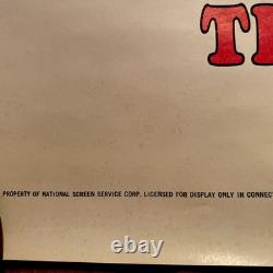 SUPER RARE Theater Poster, I WANT YOU The Strawberry Statement MGM authentic