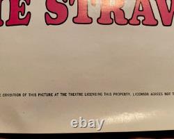SUPER RARE Theater Poster, I WANT YOU The Strawberry Statement MGM authentic