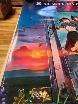 SUZUME 27 x 40 DS Movie Poster Mint Makoto Shinkai RARE
