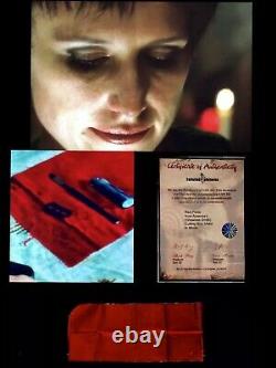 Saw III Amanda Shawnee Smith Screen Used Red Cloth Prop Coa Jigsaw Halloween