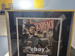 Scarface Movie Al Pacino Signed Custom Framed Shadowbox Auto Memorabilia COA