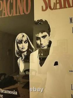 Scarface poster Italian Collectible Movie memorabilia Rare Authentic Limited Al