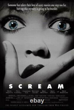 Scream (1996) Movie Poster, Original, SS, Unused, NM, Rolled