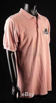 Screen Used Jurassic Park Jeep Driver/ Staff pink polo shirt