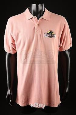 Screen Used Jurassic Park Jeep Driver/ Staff pink polo shirt