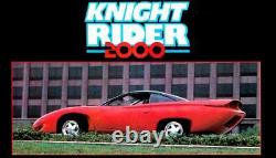 Screen Used KNIGHT RIDER 2000 Hero Car Knight Industries Four Thousand